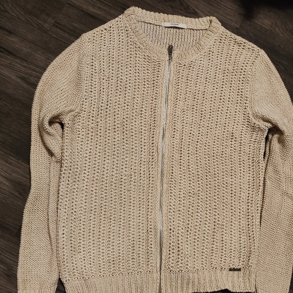 New Takeshy Kurosawa Mesh Cardigan Zip XL